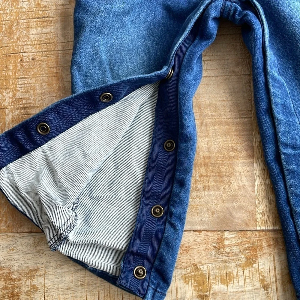 Genuine Kids girls denim overalls 2t